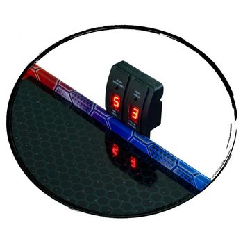 Masa air hockey cu LED 136х61.5х78.7 cm Spartan 4018 (3964) 