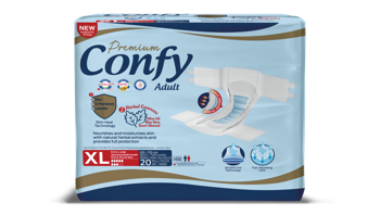 Confy Premium Adult EXTRALARGE ECO2, Подгузники для взрослых, 20 шт. 