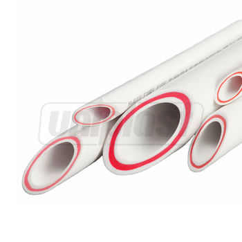 купить Труба ППР Fiber Glass   D. 50 x 8,3 мм PN 25  KAS (фибра красная) в Кишинёве 