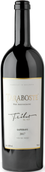 купить Вино Taraboste Tribut Saperavi Château Vartely, красное сухое, 2017,  0.75 L в Кишинёве 