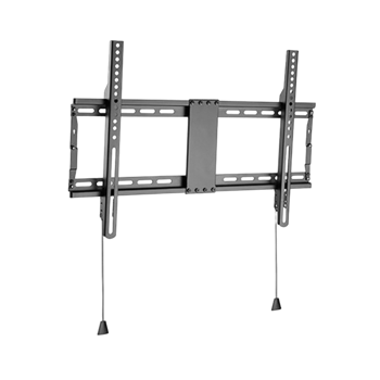 Wall Mount  Gembird "WM-80F-01" Black 37"-80", 70kg, VESA:up 600x400, Wall dist:29mm 