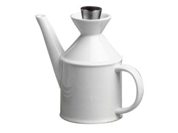 Sticla pentru ulei 550ml La tavola bianco din ceramica 