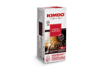 Cafea capsule Kimbo Nespresso Napoli, 10 buc. 