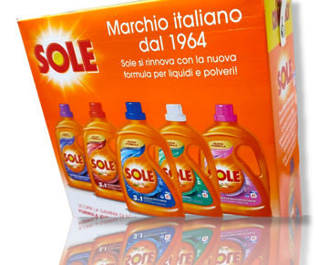 SOLE Sole 3 in1 порошок для стирки, 72 стирки 