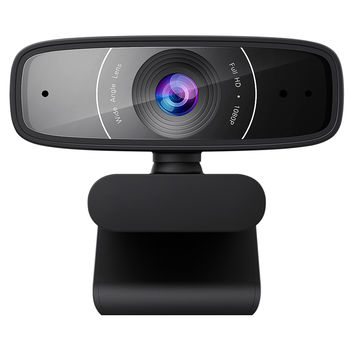 Camera web ASUS Webcam C3, FullHD 1920x1080 Video 30 fps, 2 built-in Microphones, 90° tilt-adjustable clip and 360° rotation, USB 2.0 (camera web/веб-камера)
