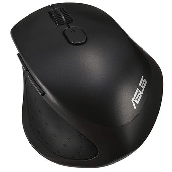 Мышь беспроводная ASUS MW203 Multi-Device Wireless Silent Mouse, Black, Optical, Bluetooth 5.0 / Bluetooth 3.0 / RF 2.4 GHz, 1000dpi/1600dpi/2400dpi, Nano, USB 90XB06C0-BMU010(ASUS)