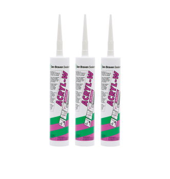 cumpără Etansant plasto-elastic alb 280 ml DIY ACRYL-W  DEN BRAVEN în Chișinău 