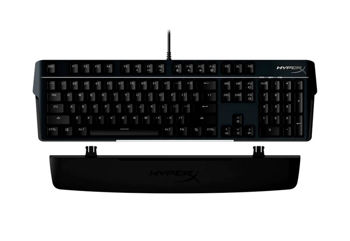 Gaming Keyboard HyperX Alloy MKW100, Mechanical, Aluminum Frame, Wrist rest, Red SW, RGB, USB 