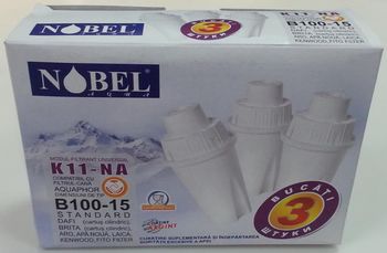cumpără Cartus filtrant de schimb NOBEL AQUA K11-NA (3 buc.) în Chișinău 