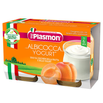 cumpără Plasmon Piure din iaurt cu caise ,+6 luni ,2x120 g în Chișinău 