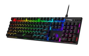Gaming Keyboard HyperX Alloy Origins, Mechanical, Steel frame, Onboard memory, MX Red, RGB, USB 