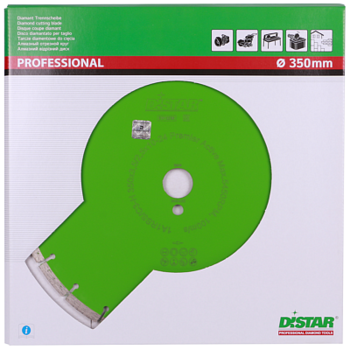 купить Алмазный диск Distar 1A1RSS/C3-H 350x3,5/2,5x10x25,4-24 Premier Active в Кишинёве 