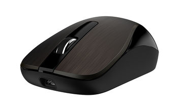 Wireless Mouse Genius ECO-8015, Optical, 800-1600 dpi, 3 buttons, Ambidextrous, Rechar., Chocolate 