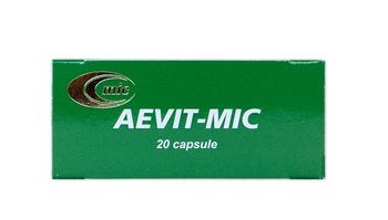 Aevit-MIC caps. N20. Витамины А и Е 
