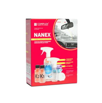 Nanex - Set protector pentru sticlă cu efect antipicături 