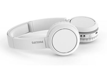 Bluetooth headphones Philips TAH4205WT/00, White 