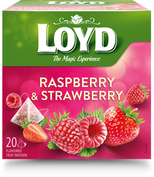 купить LOYD Raspberry & Strawberry  20 пак в Кишинёве 