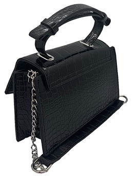 Сумка Croco Mini Black 
