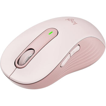 Мышь беспроводная Logitech M650 Wireless Mouse, Signature, SmartWheel, SilentTouch Technology, Rubber grip, Multi-devic, 5 Programmable buttons, Rose, 910-006254 (mouse fara fir/беспроводная мышь)