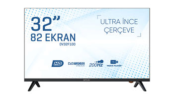 cumpără ONVO 32'' OV32F100 HD DVB-T2/S2/C LED FARA RAMA în Chișinău 