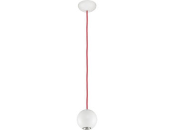 Suspensie Bubble alb-rosu 1l 6024 