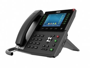 Fanvil X7C Black, Enterprise IP phone, 5" Color Display 