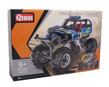 5803, XTech Bricks: Pull Back Off-Road Vehicle, 193 pcs 