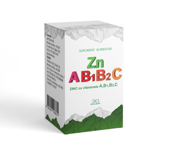 💚 Zn + A,B1,B2,C ( Цинк с витаминами A, B1, B2, C ) 