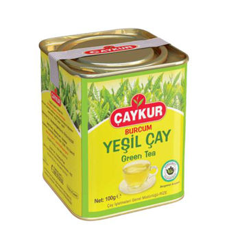 Ceai Caykur Burcum verde cu bergamota 100g (borcan) 