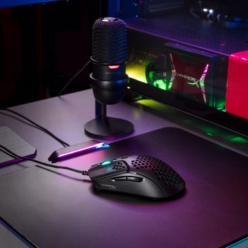 Gaming Mouse HyperX Pulsefire Haste, 400-16000 dpi, 6 buttons, Ambidextrous, 40G, 450IPS, 80g, USB 