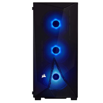 Корпус Case Middletower Corsair Carbide Series SPEC-DELTA RGB Tempered Glass Mid-Tower ATX Gaming Case Black no PSU, 2x USB 3.0, Audio-out, 3x120mm RGB Fans, 1x120mm Fan, CC-9011166-WW (carcasa/корпус)