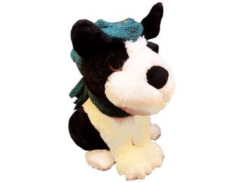 Игрушка мягкая Собака в шапке 27cm 