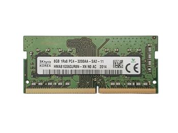 .8GB DDR4- 3200MHz  SODIMM Hynix Original PC25600, CL22, 260pin DIMM 1.2V 