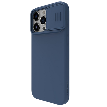 Nillkin Apple iPhone 15 Pro Max, CamShield Silky Silicone Case, Midnight Blue 