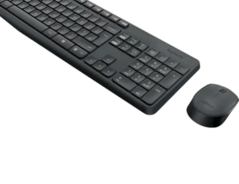 Set Tastatură + Mouse Logitech MK235, Fără fir, Grey 