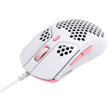 Gaming Mouse HyperX Pulsefire Haste, Alb/Roz 