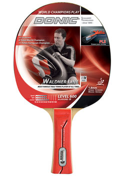 Ракетка для настольного тенниса Donic Waldner 600 / 733862, 1.8 мм, Donic**-rubber (3198) 