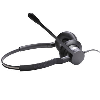 Casti Jabra BIZ 2300 USB UC Headset Duo (2399-829-109), 1 x USB Type-A, Microphone noise-canceling, Wideband/HD Voice Frequency Response, Remote call control