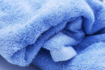 Полотенце банное Cotton 70*140 Ozer Tekstil (голубой) 