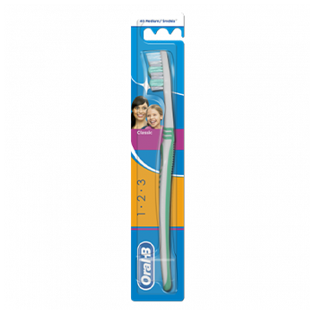 Зубная щётка ORAL-B 1.2.3 CLASSIC 