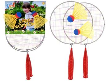Set palete badminton MEGA L52cm + 2 fluturasi 13cm 