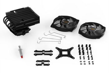 AC be quiet! "Dark Rock TF" (11,9-26,7dBA, 1400RPM, 2x135mm, PWM, 220W, 6/6mm Heatpipes, 810g.) 