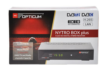 купить Opticum Nytro Box Plus DVB-T2/DVB-C H.265 в Кишинёве 