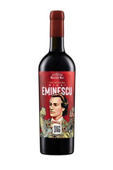 Mileştii Mici Mihai Eminescu, Мерло, красное сухое вино, 0,75 л 