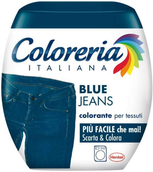COLORERIA ITALIANA BLU JEANS kраска для одежды cиние джинсы, 350г 