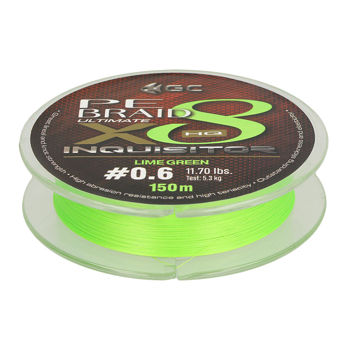 Fir impletit GC Inquisitor PE X8 150m Lime Green #1.0 