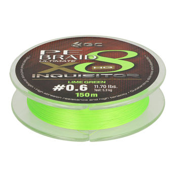 Шнур GC Inquisitor PE X8 150м Lime Green #1.2 