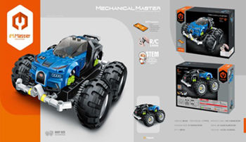 8034, iM.Master Bricks: RC & APP Programming Off-Road Monster Truck 177 pcs 