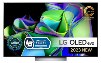 Телевизор 65" OLED SMART TV LG OLED65C36LC, 3840x2160 4K UHD, webOS, Black 