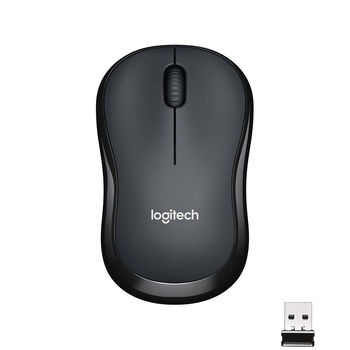 Logitech M220 Silent Charcoal Wireless Mouse USB, 910-004878 (mouse fara fir/беспроводная мышь)